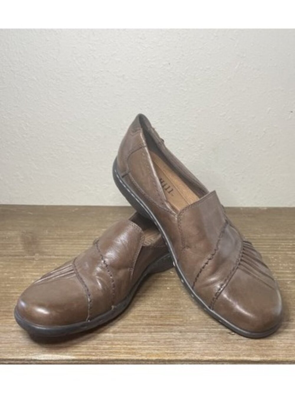 Women Size 9M Loafer Leather Shoes Rockport Cobb Hill Casual Earth Casual Chic